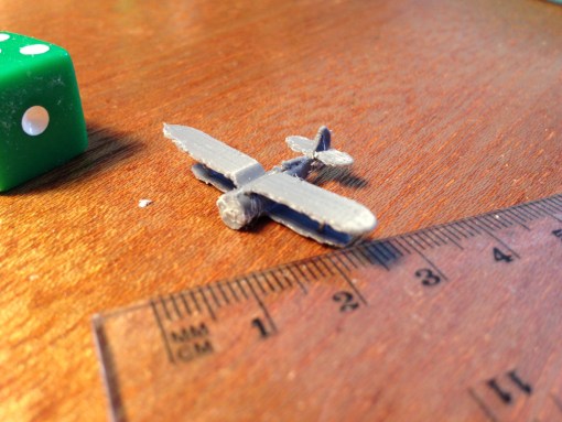 polikarpov i-153 - wargaming3d 28mm miniature 3D print model - Mito3D