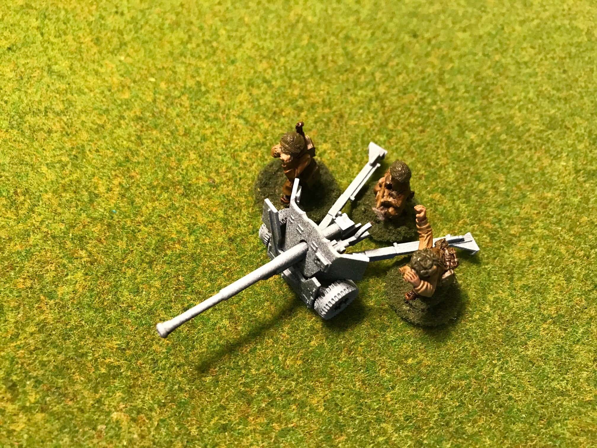 qf 6pdr anti tank pistola wargaming3d miniatura juego guerra 1 56 28mm 6 República Democrática Popular QF US 57mm M1 WW 2 ww2 3D print model - Mito3D