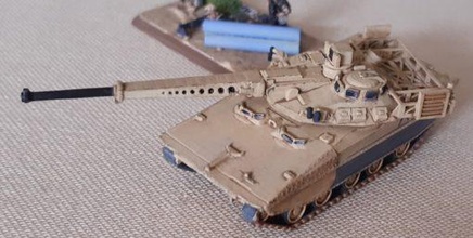rdf lt hstv-l - wargaming3d miniature wargamming stl, #tank, 1:100 / 15mm, America, HSTV-L, HSTVL, light tank, Main battle RDF, RDF/LT, tank 3d print model - Mito3D