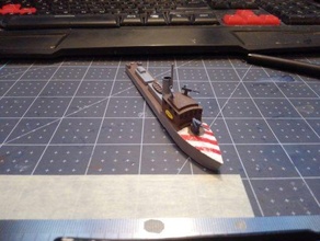 Regia yat Limanı 36 mayın tarama gemisi wargaming3d 28mm minyatür 3d print model - Mito3D