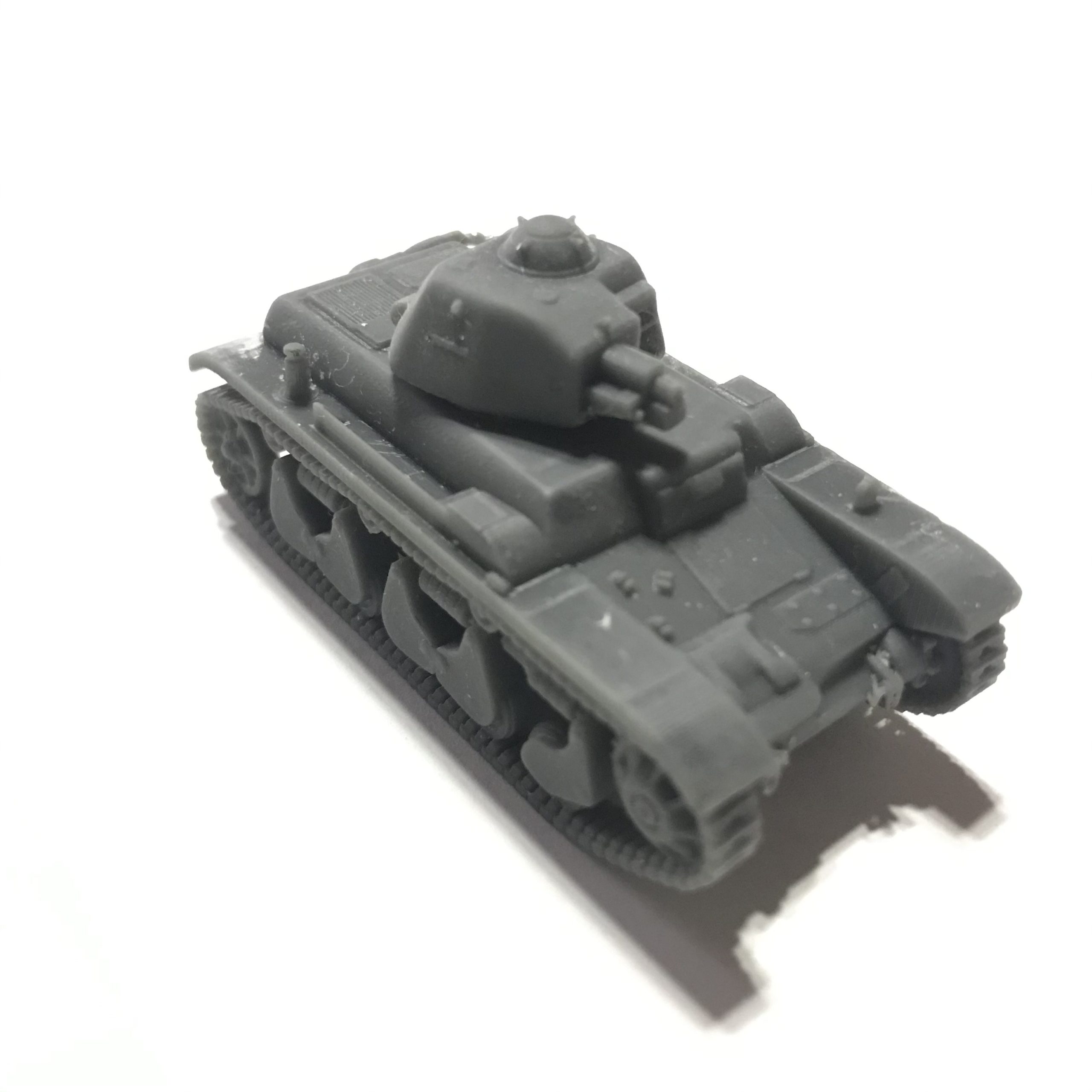 renault r35 luz tanque wargaming3d miniatura jogos guerra 1 100 15mm 56 28mm 72 França livre francês renaultr35 impressão resina modo escala ww2 3D print model - Mito3D