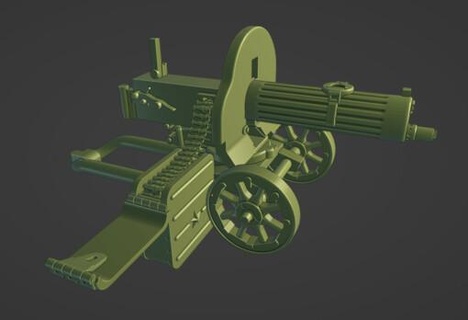 şövalye savaşı İkinci Dünya Savaşı sovyet maxim pm 1910 30 ağır makineli tüfek wargaming3d 1 100 15mm 20mm aksesuar cephane sandık anti tank cıvata aksiyon fow piyade anı '44 harç silah minyatür savaş oyunları 3d print model - Mito3D