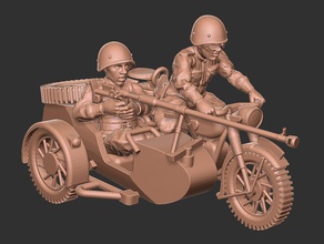 rkka motobyperpvd wargaming3d miniatura juego guerra 3d print model - Mito3D
