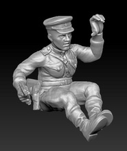 rkka-officer-crew-1943 - wargaming3d 28mm Miniatur rkka officer Besatzung 1943 3d print model - Mito3D