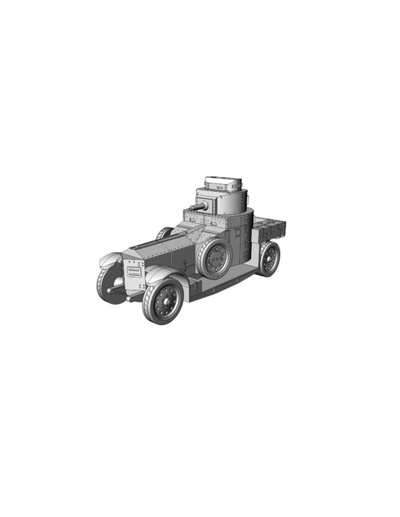 rolos royce blindado carro 1 56 28mm britânico wargaming3d 1939 1945 wwii ww2 3d imprimíveis historicamente preciso unidos reino stl parafuso açao miniatura jogos guerra 3d print model - Mito3D