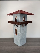 roman watch tower 'hillscheid' limes - wargaming3d miniature wargamming stl, 1:56 / 28mm, roman, watchtower 3d print model - Mito3D