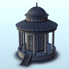 rounded astar 18 - wargaming3d miniature wargamming Accessories, Antiquity, Architecture, building, classic, DBA, figures, Flames of War, game, games, greek, miniatures, roman, Rome, scenery, spartian, terrain, wargame, warhammer 3d print model - Mito3D