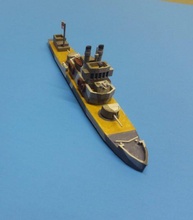 Royal marine insecte classe canonnière wargaming3d 28mm miniature 3d print model - Mito3D