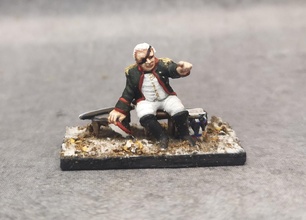 russian general kutuzov - wargaming3d miniature wargamming 15mm, 28mm, general, Napoleon, napoleonic, Napoleonics, russia, 3d print model - Mito3D