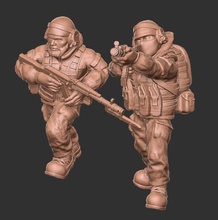 russo soldiers03 wargaming3d miniatura jogos guerra 3d print model - Mito3D