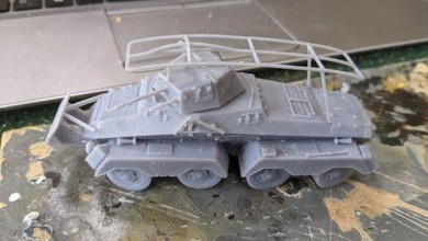 schwerer Panzersp Wagen sdkfz 231 232 263 wargaming3d Miniatur Wargaming 3d print model - Mito3D