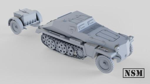 sdkfz 252 wargaming3d Kategorien 1 56 28mm 1939 1945 wwii WW2 Deutsch kategorisiert Miniatur Wargaming 3d print model - Mito3D