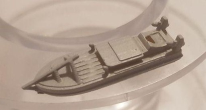 shinyo explosive boat - wargaming3d 28mm miniature japanese sea quake 3d print model - Mito3D