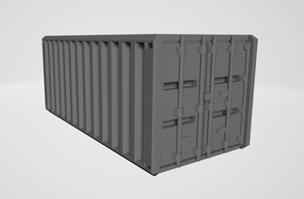 shipping container - wargaming3d miniature wargamming Tag: 3d print model - Mito3D