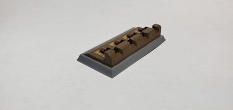 apuntalar batería wargaming3d miniatura juego guerra americano civil Confederado Batería Unión 3d print model - Mito3D