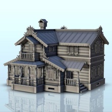 slavic fancy large house canopies engraved parts 3 - wargaming3d miniature wargamming accessoriesviking, Architecture, build, building, construction, design, edifice, figures, game, games, history, home, house, miniatures, orthodox, residence, scenery, structure, tabletop, terrain, urban, urbanism, wargame 3d print model - Mito3D