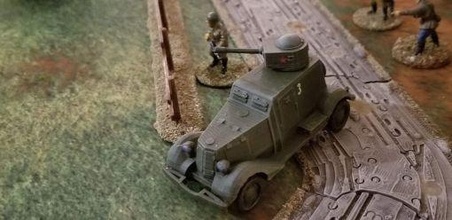 Sowjet ba 20 gepanzert Wagen Aktualisiert sept 2020 Harz stl wargaming3d 28mm Miniatur 3d print model - Mito3D
