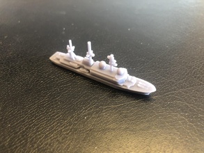 soviet balzam class intelligence ship - wargaming3d miniature wargamming 3d print model - Mito3D