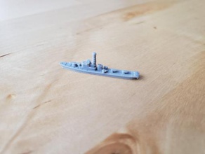 soviet kronshtadt-class submarine chaser - wargaming3d 28mm miniature 1 1800th scale certain elements not 3d print model - Mito3D
