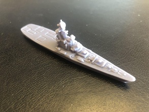 soviet moskva class helicopter carrier - wargaming3d miniature wargamming 3d print model - Mito3D