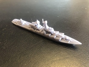 Soviético Slava clase guiado misil crucero wargaming3d miniatura juego guerra 3d print model - Mito3D