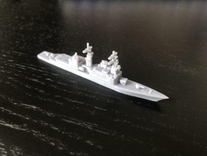 spruance class destroyer - wargaming3d miniature wargamming 3d print model - Mito3D