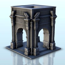 squared astar 22 - wargaming3d miniature wargamming Accessories, Antiquity, Architecture, building, classic, DBA, figures, Flames of War, game, games, greek, miniatures, roman, Rome, scenery, spartian, terrain, wargame, warhammer 3d print model - Mito3D