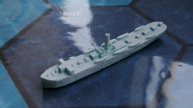 vapor navegación Embarcacion kow shing wargaming3d miniatura juego guerra británico Flota japanese transporte 3d print model - Mito3D