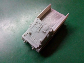 streaker load carrier - wargaming3d 28mm miniature 1 100 model alvis high-mobility 3d print model - Mito3D