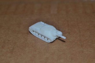 su-152 late - wargaming3d 28mm miniature production variant pair ventilation domes roof 3d print model - Mito3D