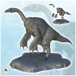 suzhousaurus dinosaur 13 - wargaming3d base figure fossil jurassic jurassicpark lizard miniature park prehistory scale statue wargamming 3d print model - Mito3D