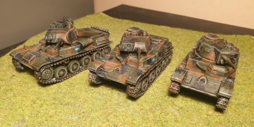 swedish stridsvagn 38 39 40 tank pack - wargaming3d 28mm miniature 3D print model - Mito3D