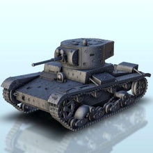 26 m1933 wargaming3d Miniatur Wargaming Panzer 1 56 100 15mm 35 28mm gepanzert Fahrzeug Blitzgrieg Bolzen Aktion Flammen of Krieg 3d print model - Mito3D