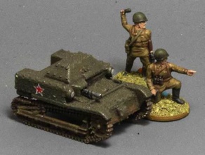 t-27a tankette - wargaming3d 28mm miniature t-27 based carden-loyd design intended used vast swarms badly finland but time operation barbarossa thoroughly obsolete those were battlefield tended have very short lifespan 3d print model - Mito3D