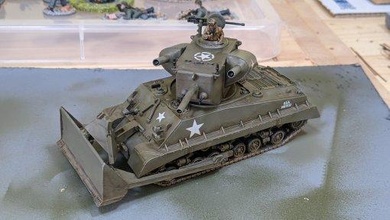 t-31 demolitions tank conversion kit - wargaming3d 28mm miniature 3d print model - Mito3D