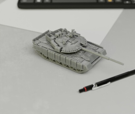t-80bmv - wargaming3d 1 56 28mm 72 & 76 20mm 1980+ modern 3d printables historically accurate main battle tank mbt military miniature scalemodel toy vehicle wargaming wargamming 3d print model - Mito3D