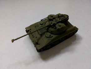 t-92 experimental light tank - wargaming3d 28mm miniature 1 100 model m551 sheridan superseded 3d print model - Mito3D