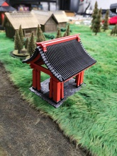 temizuya purification shrine - wargaming3d 28mm miniature suitable games set during feudal period japan 3d print model - Mito3D
