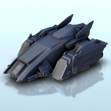 zaman uzay gemisi 33 wargaming3d minyatür savaş oyunları 40000 taksi Taşıyıcı Gelecek fütürizm fütüristik lejyon makine askeri macera opera manzara Sci Fi scifi SF star savaşlar Ulaşım araç 3d print model - Mito3D