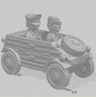 guerra tom ligar carro wargaming3d desenho animado toon miniatura jogos 3d print model - Mito3D