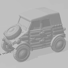 Ton Krieg Auto anrufen Stichprobe wargaming3d Miniatur Wargaming Karikatur Show 3d print model - Mito3D