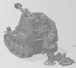 guerra dei toni vespa wargaming3d miniatura wargaming cartone animato mostrare 3d print model - Mito3D