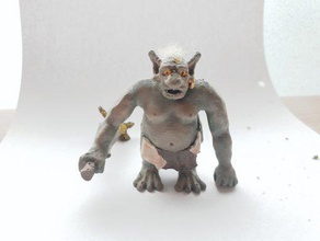 troll wargaming3d 28mm in miniatura 3d print model - Mito3D