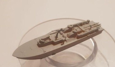 38 tipo de motor lancha torpedera - wargaming3d 28mm en miniatura imperial japonés 3d print model - Mito3D