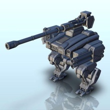 horas combate robot 25 wargaming3d miniatura juego guerra Futuro miniaturas science fiction ciencia ficción 3d print model - Mito3D