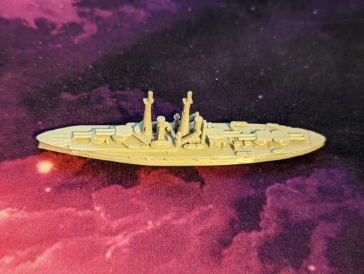 us delaware class corazzata wargaming3d miniatura wargaming 3D print model - Mito3D