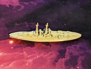 us delaware class navio guerra wargaming3d miniatura jogos 3d print model - Mito3D