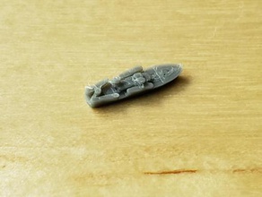 us elco 80ft pt boat - wargaming3d 28mm miniature 1 1800th scale model certain elements not 3d print model - Mito3D
