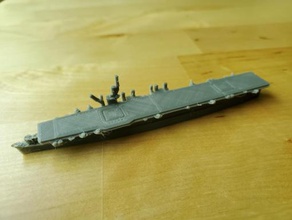 us independence-class aircraft carrier - wargaming3d 28mm miniature 1 1800th scale model certain elements not 3d print model - Mito3D