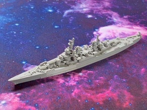 us Lexington savaş gemisi wargaming3d 28mm minyatür 3d print model - Mito3D